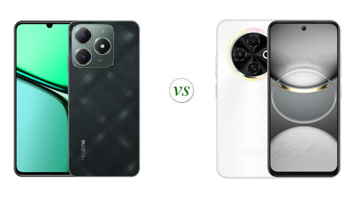 TECNO Spark 30C vs realme C61: Bersaing Ketat di Spek