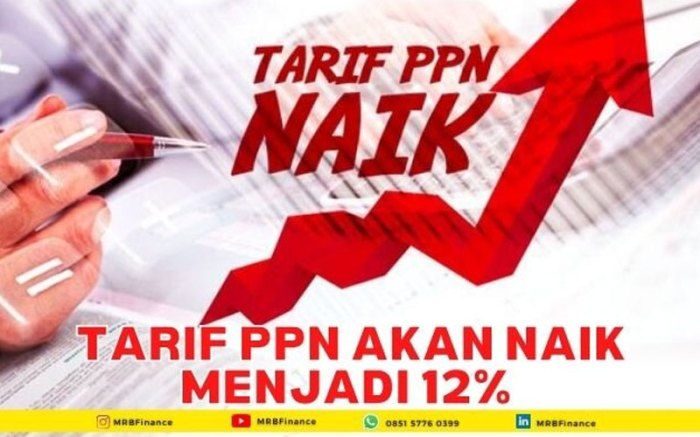 Kepastian Tarif PPN 12 Persen